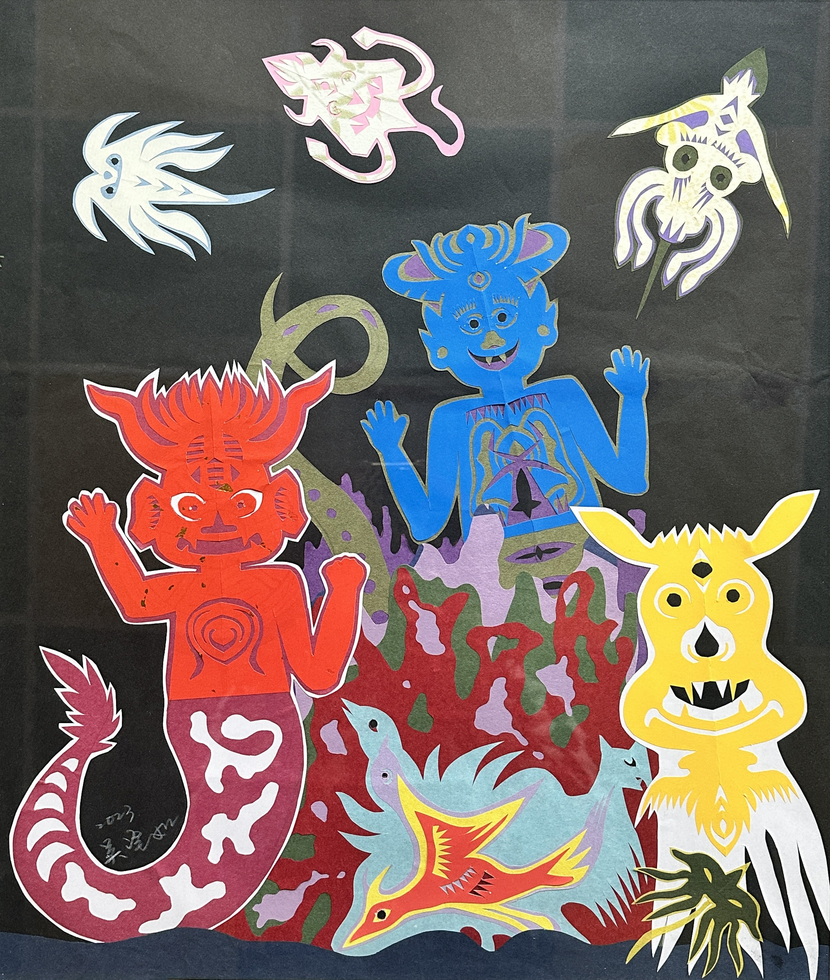 海洋奇想（五）人魚取暖