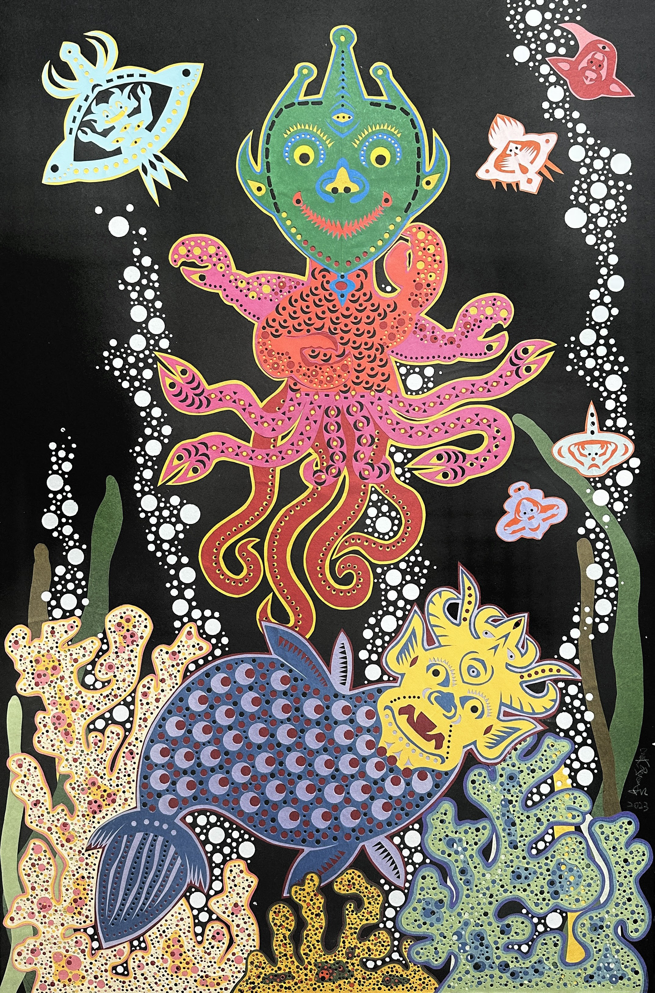 海洋奇想（十三）太空村的拜訪