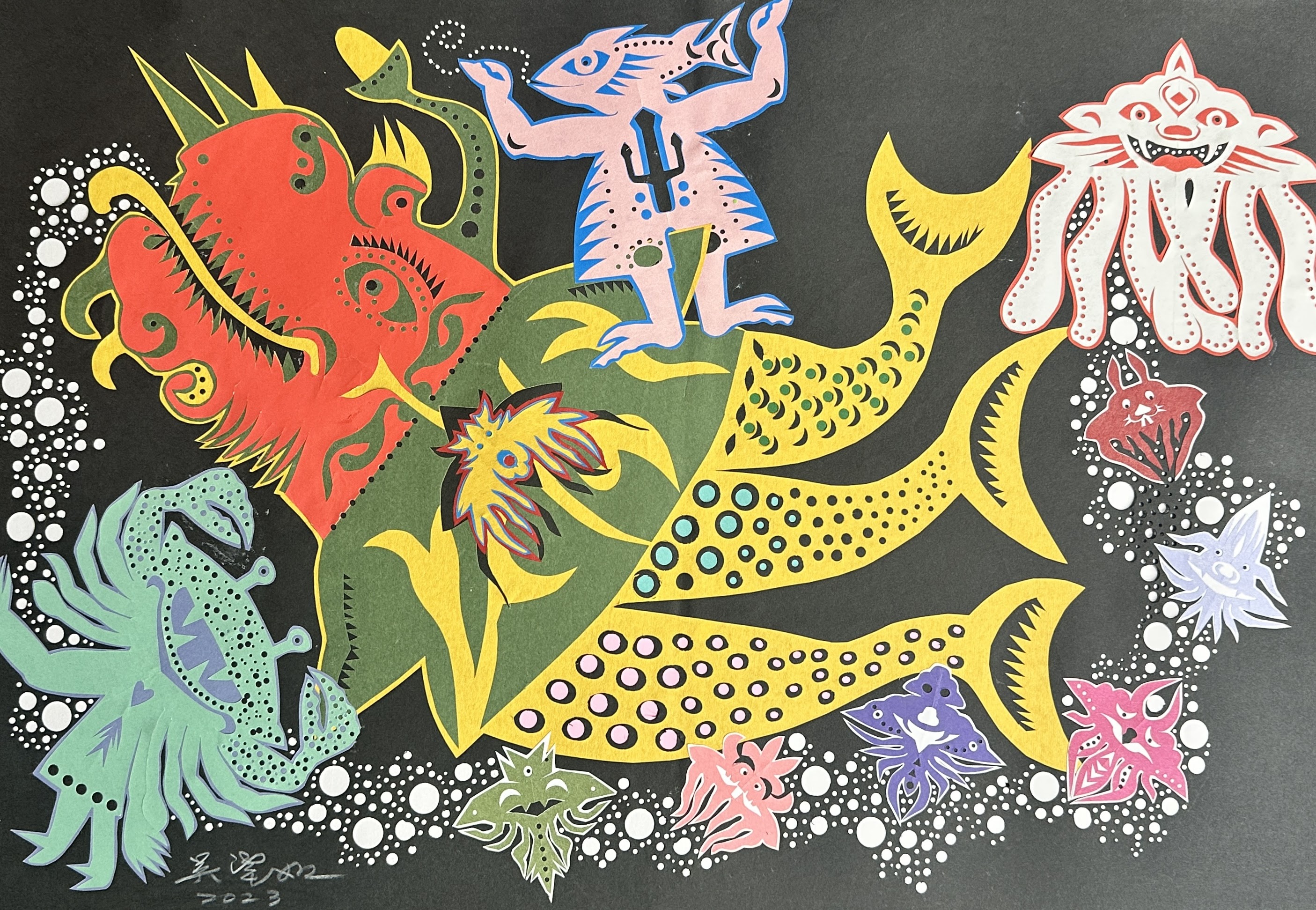 海洋奇想（十五）嬉戲